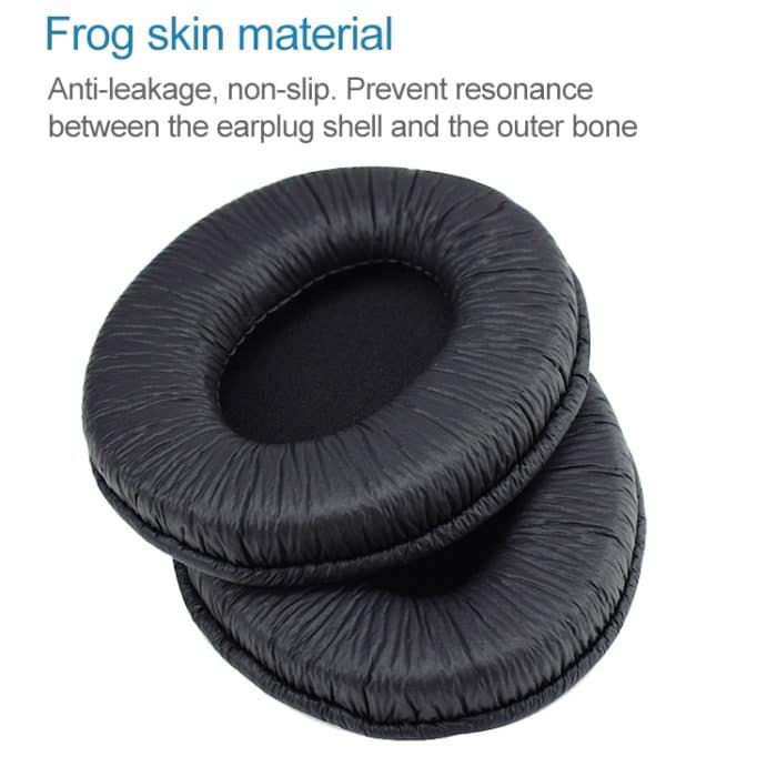 2 PCS für Sennheiser HD202 / HD212 / HD437 / HD447 / HD457 / HD497 Kopfhörerkissen Schwammabdeckung Ohrenschützer Ersatzohrpolster – Bild 4