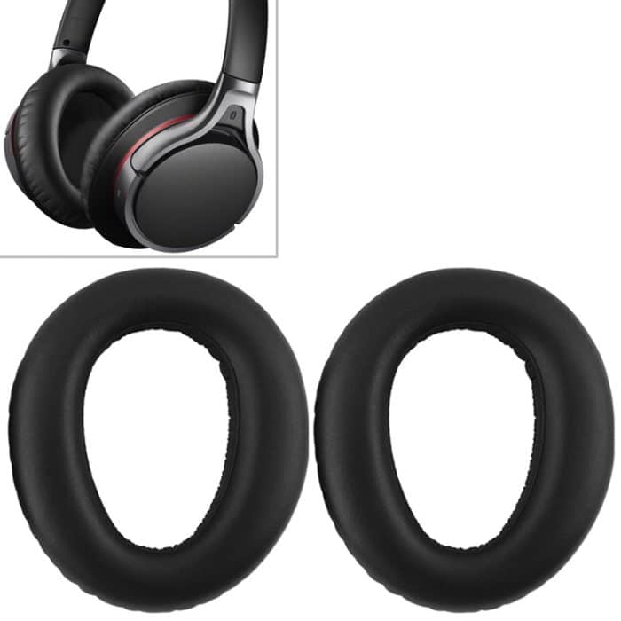 2 Stück Schwamm-Kopfhörer-Schutzhülle mit Kartenschnalle für Sony MDR-10RBT / MDR-10RNC / MDR-10R – Bild 1