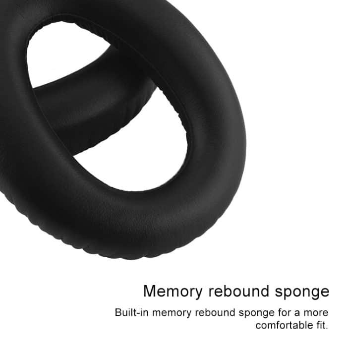 2 Stück Schwamm-Kopfhörer-Schutzhülle mit Kartenschnalle für Sony MDR-10RBT / MDR-10RNC / MDR-10R – Bild 4