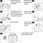1 Paar weiche Schaumstoff-Ohrenschützer-Kopfhörerjacke für Beats Solo 2.0, kabelgebundene Version – Bild 3