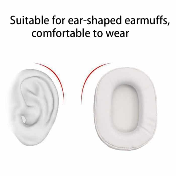 1 Paar weiche Schaumstoff-Ohrenschützer-Kopfhörerjacke für Audio-technica ATH-MSR7 / M50X / M20 / M40 / M40X – Bild 3