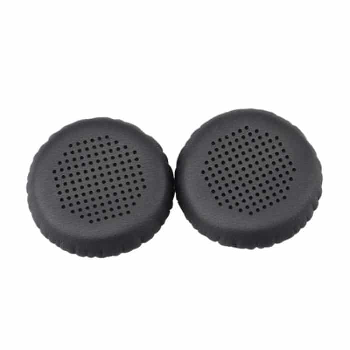 2 Stück für KOSS PP / SP, perforierte Belüftungsversion, Protein-Leder-Abdeckung, Kopfhörer-Schutzhülle, Ohrenschützer, Perforated Ventilation Version Black, Perforated Ventilation Version Grey – Bild 2