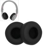 2 Stück für Beats Studio Mixr Kopfhörer-Schutzhülle aus Leder, Schwamm-Ohrenschützer, Black, Red