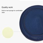 2 Stück für JBL Tune 600BTNC / T500BT / T450BT Kopfhörer-Kissenbezug, Ohrenschützer, Ersatz-Ohrpolster mit Netz, Frog Black, Frog Pink, Frog Blue, Frog White – Bild 5