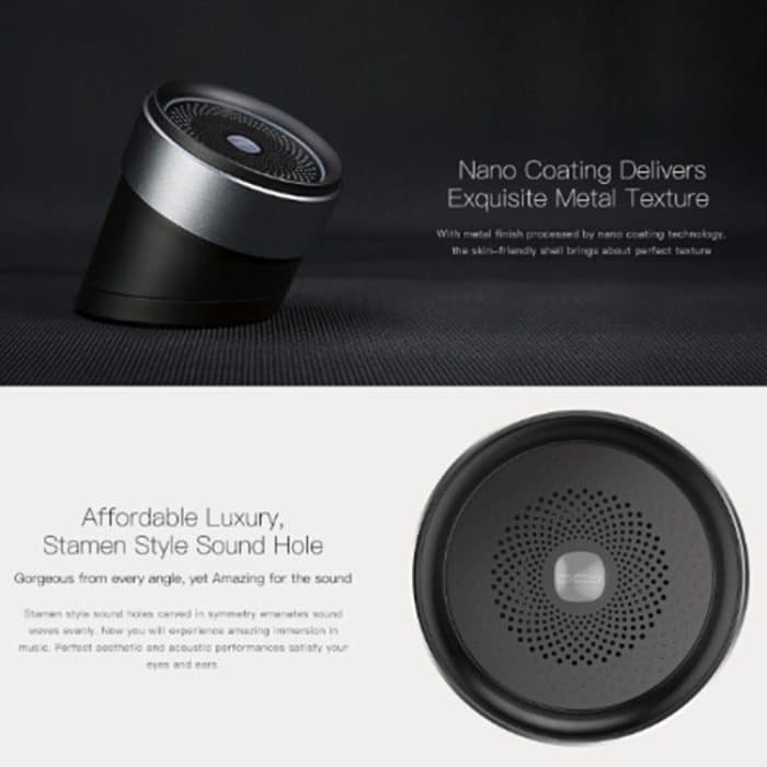 QCY BOX1 Tragbarer Mini-Lautsprecher Drahtlose Musik Metal V4.2 Bluetooth-Lautsprecher – Bild 4