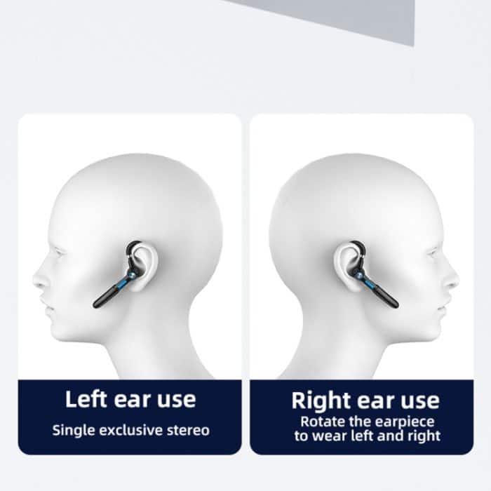 ME-100 TWS Business Rotierendes Universal True Stereo 5.0 Version Hängendes Ohr-In-Ear-Bluetooth-Headset – Bild 12