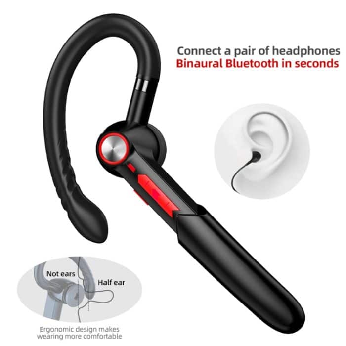 ME-100 TWS Business Rotierendes Universal True Stereo 5.0 Version Hängendes Ohr-In-Ear-Bluetooth-Headset – Bild 5