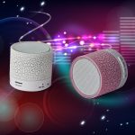 Tragbarer Mini-Bluetooth-Stereolautsprecher A9 Glare Crack mit LED-Licht, integriertem Mikrofon, Unterstützung für Freisprechanrufe und TF-Karte – Bild 9