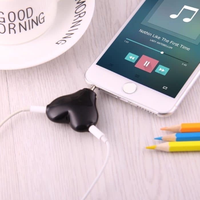 1 Stecker auf 2 Buchsen, 3,5-mm-Klinkenstecker, Kopfhörer-Splitter-Adapter – Bild 3