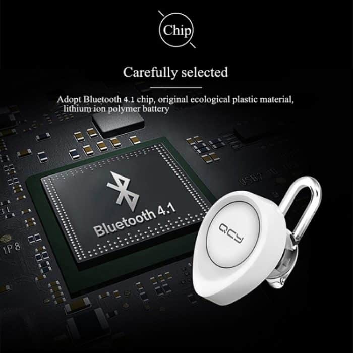 QCY J11 Universal Driving Wireless Bluetooth 4.1-Kopfhörer mit Mikrofon für Smartphones oder andere Bluetooth-Geräte, effektive Bluetooth-Entfernung: 10 m – Bild 6