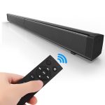 Soundbar LP-09 (CE0148) Heimkino-Bluetooth-Soundbar-Lautsprecher mit Fernbedienung, CE0148 Black