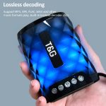 T&G TG155 Bluetooth 4.2 Mini tragbarer kabelloser Bluetooth-Lautsprecher mit bunten Lichtern – Bild 6