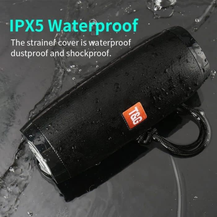 T&G TG157 Bluetooth 4.2 Mini tragbarer kabelloser Bluetooth-Lautsprecher mit melodischen bunten Lichtern – Bild 3