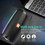 T&G TG157 Bluetooth 4.2 Mini tragbarer kabelloser Bluetooth-Lautsprecher mit melodischen bunten Lichtern – Bild 4