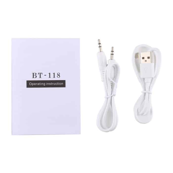 BT-118 Mini-Wireless-Bluetooth-Lautsprecher mit Atemlicht, unterstützt Freisprecheinrichtung/TF-Karte/AUX – Bild 6