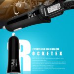 ROCKETEK CC2P DC 5V 4.2A Dual USB Smart Autoladegerät – Bild 5