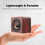 Q1 Tragbarer Mini-Mega-Bass-Bluetooth-Lautsprecher aus Holz – Bild 5