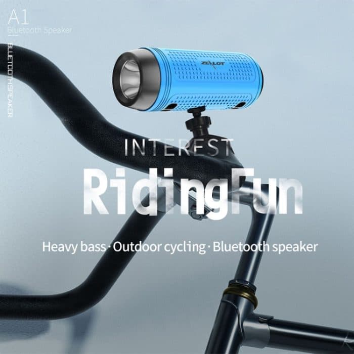 ZEALOT A1 Multifunktionaler kabelloser Bass-Bluetooth-Lautsprecher, integriertes Mikrofon, unterstützt Bluetooth-Anrufe, AUX, TF-Karte und LED-Leuchten – Bild 12