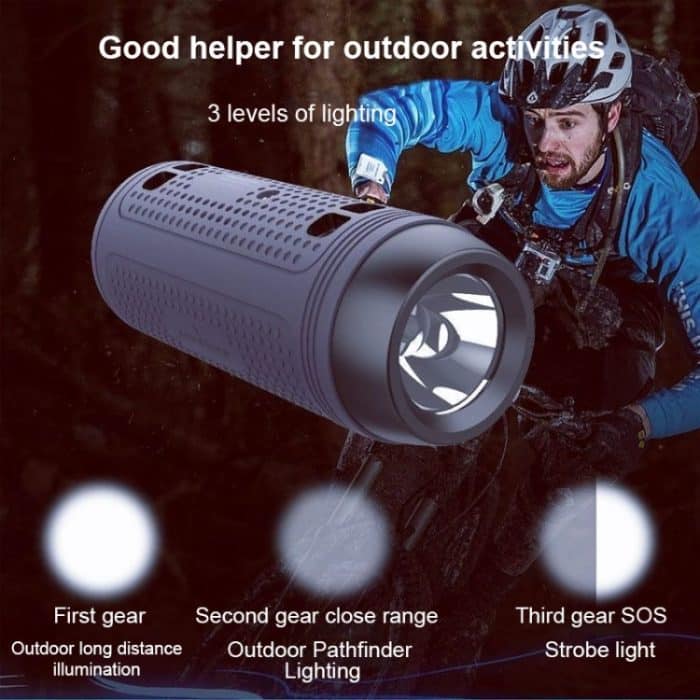 ZEALOT A1 Multifunktionaler kabelloser Bass-Bluetooth-Lautsprecher, integriertes Mikrofon, unterstützt Bluetooth-Anrufe, AUX, TF-Karte und LED-Leuchten – Bild 4