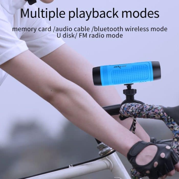 ZEALOT A2 Multifunktionaler kabelloser Bass-Bluetooth-Lautsprecher, integriertes Mikrofon, unterstützt Bluetooth-Anrufe, AUX, TF-Karte und LED-Leuchten – Bild 14