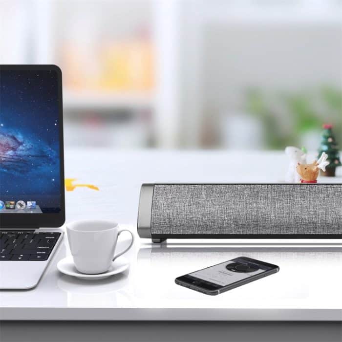 LP1811 Tragbare Bluetooth 5.0 Desktop Real Bass Bluetooth-Lautsprecher, Unterstützung von TF-Karten und Freisprechanrufen – Bild 8
