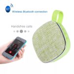 X25new Cloth Texture Square Tragbarer Mini-Bluetooth-Lautsprecher, unterstützt Freisprechanrufe, TF-Karte und AUX, X25new Orange, X25new Green, X25new Grey, X25new Blue – Bild 3