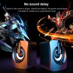 A2 USB 2.0 Kabelgesteuerter, nicht leuchtender Mini-Desktop-Lautsprecher für Mobiltelefone und Computer, Non-luminous – Bild 5