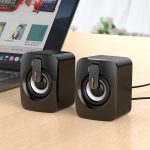 A2 USB 2.0 Kabelgesteuerter, nicht leuchtender Mini-Desktop-Lautsprecher für Mobiltelefone und Computer, Non-luminous – Bild 7