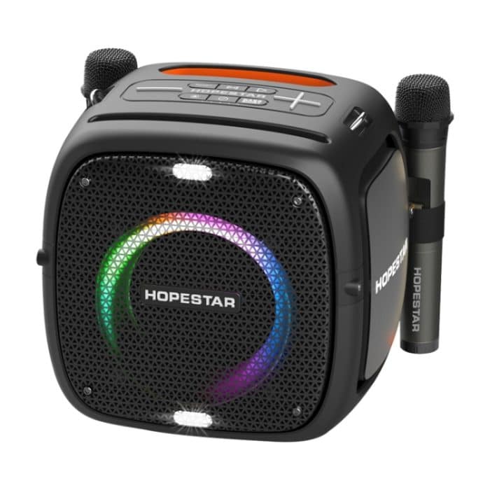 IP7G0955B.jpg HOPESTAR Party One RGB-Beleuchtung, kabelloser Bluetooth-Lautsprecher, Party One(Black), Party One(Grey), Party One(Blue), Party One(Yellow) – Bild 1