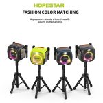 HOPESTAR Party One RGB-Beleuchtung, kabelloser Bluetooth-Lautsprecher, Party One(Black), Party One(Grey), Party One(Blue), Party One(Yellow) – Bild 2