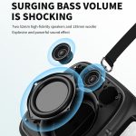 HOPESTAR Party One RGB-Beleuchtung, kabelloser Bluetooth-Lautsprecher, Party One(Black), Party One(Grey), Party One(Blue), Party One(Yellow) – Bild 4