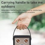 Tragbarer kabelloser Bluetooth-Lautsprecher – Bild 3