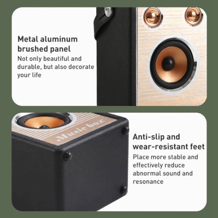 Tragbarer kabelloser Bluetooth-Lautsprecher – Bild 6