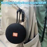 T&G TG352 Tragbarer kabelloser Bluetooth-Lautsprecher für den Außenbereich, TWS-Stereo-Subwoofer, unterstützt Freisprechen/FM/TF – Bild 5