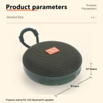T&G TG352 Tragbarer kabelloser Bluetooth-Lautsprecher für den Außenbereich, TWS-Stereo-Subwoofer, unterstützt Freisprechen/FM/TF – Bild 7
