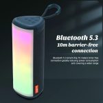 T&G TG357 Tragbarer kabelloser Bluetooth-Lautsprecher für den Außenbereich, Subwoofer mit buntem RGB-Licht und TWS, TG357 – Bild 4