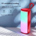 T&G TG357 Tragbarer kabelloser Bluetooth-Lautsprecher für den Außenbereich, Subwoofer mit buntem RGB-Licht und TWS, TG357 – Bild 8