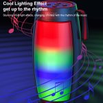 WEKOME D40 5W Sound Pulse Bunter Bluetooth-Lautsprecher, D40 (Black), D40 (White) – Bild 5