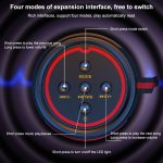 WEKOME D40 5W Sound Pulse Bunter Bluetooth-Lautsprecher, D40 (Black), D40 (White) – Bild 10