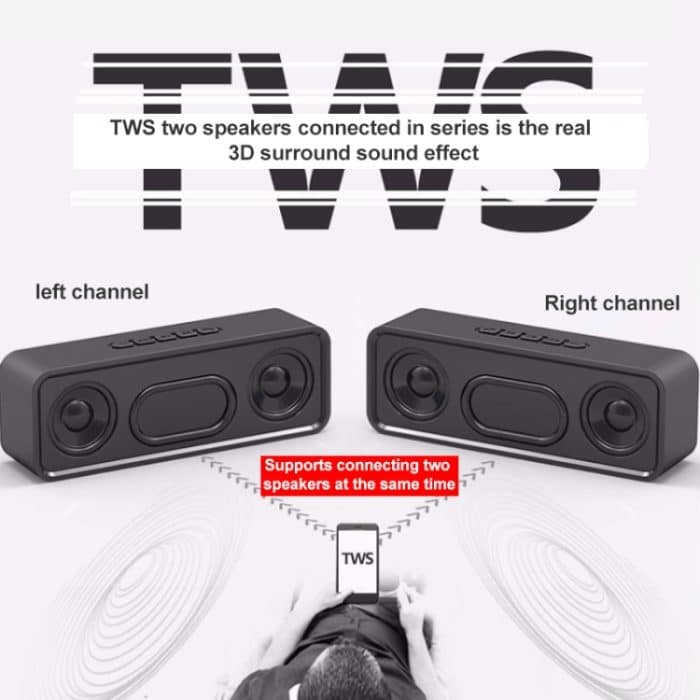 SC211 Pro Outdoor-Multifunktionskarte, kabelloser Bluetooth-Lautsprecher, verbesserte Version, SC211 Pro Upgraded Version – Bild 6