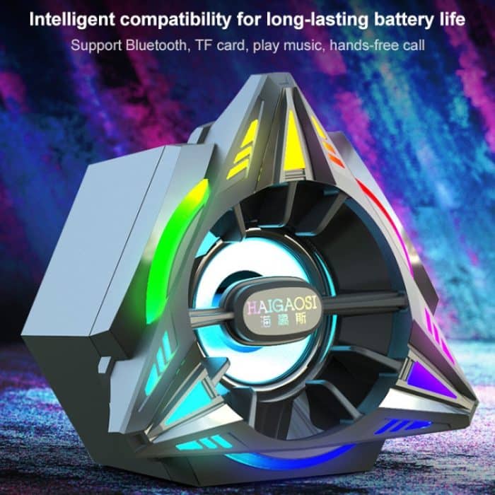 IT-02 Bluetooth 5.0 Mini tragbarer Computer RGB Wireless Bluetooth-Lautsprecher – Bild 4