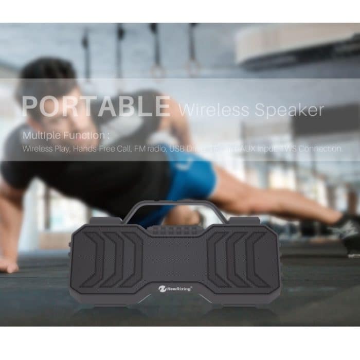 NewRixing NR-2029 Tragbarer kabelloser Bluetooth-Stereolautsprecher, unterstützt TWS-Funktionslautsprecher – Bild 4