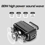 XDOBO 1983Plus IPX7 Wasserdichter tragbarer Outdoor-Bluetooth-Lautsprecher Desktop-Audio-Subwoofer – Bild 3
