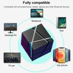 Qone 2 Cube Mini tragbarer Karten-Wireless-Bluetooth-Lautsprecher, Bluetooth Speaker (Black), Bluetooth Speaker (Pink), Bluetooth Speaker (Blue), Bluetooth Speaker(White) – Bild 7