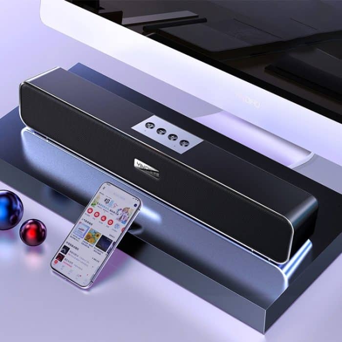 YINDIAO A36 Bluetooth 5.0 Smart Subwoofer Computer Drahtloser Bluetooth-Lautsprecher, Bluetooth-Upgrade-Version, Bluetooth Upgrade Version(Black), Bluetooth Upgrade Version(Grey) – Bild 1