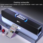 YINDIAO A36 Bluetooth 5.0 Smart Subwoofer Computer Drahtloser Bluetooth-Lautsprecher, Bluetooth-Upgrade-Version, Bluetooth Upgrade Version(Black), Bluetooth Upgrade Version(Grey) – Bild 3