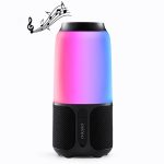Original Xiaomi Youpin V03 kabelloser Bluetooth-Lautsprecher mit buntem Licht, unterstützt Freisprecheinrichtung/AUX