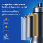 WK WP-C30 20W QC3.0 USB + PD UB-C / Typ-C-Schnittstelle Flash-Serie Auto-Schnellladegerät, WP-C30 (Blue), WP-C30 (Silver) – Bild 5