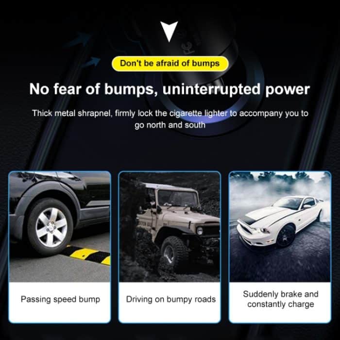 WK WP-C30 20W QC3.0 USB + PD UB-C / Typ-C-Schnittstelle Flash-Serie Auto-Schnellladegerät, WP-C30 (Blue), WP-C30 (Silver) – Bild 7