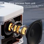 YS-203 Bluetooth-Karaoke-Lautsprecher, kabelloses Mikrofon, YS-203 (Gold), YS-203 (Black), YS-203 (Red), YS-203 (Silver) – Bild 4